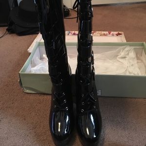 Pleaser brand black boots